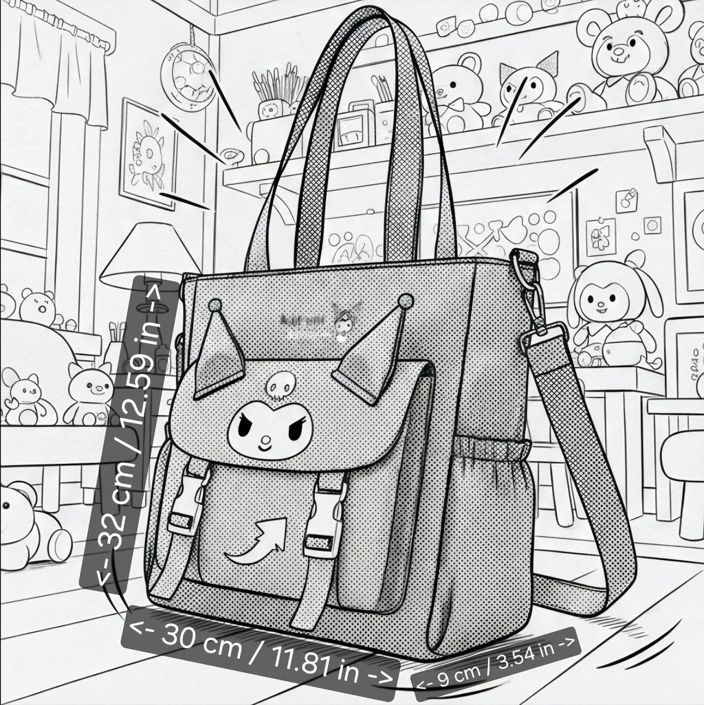 Kuromi Crossbody Bag