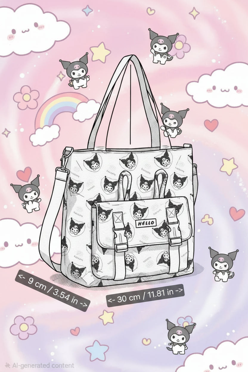 Kuromi Crossbody Bag