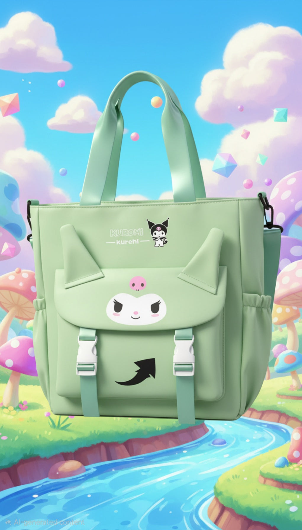 Kuromi Crossbody Bag