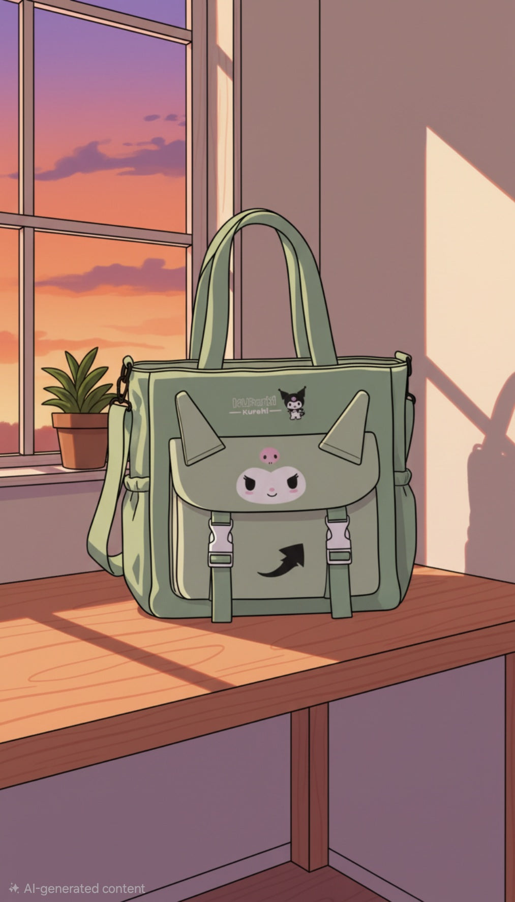 Kuromi Crossbody Bag