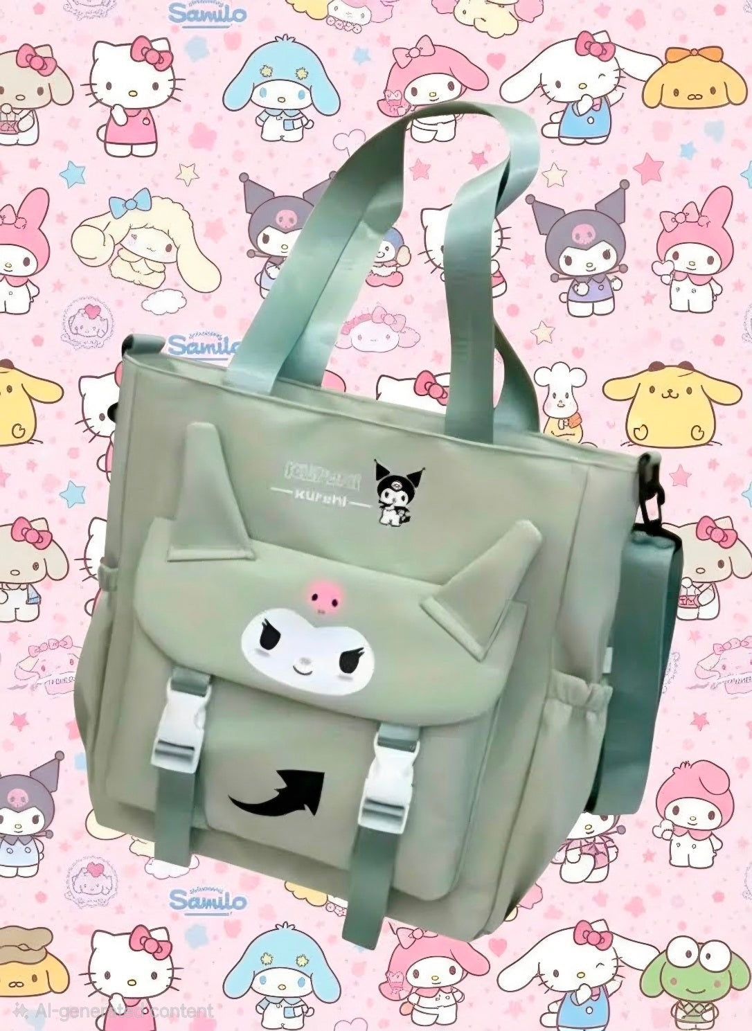 Kuromi Crossbody Bag