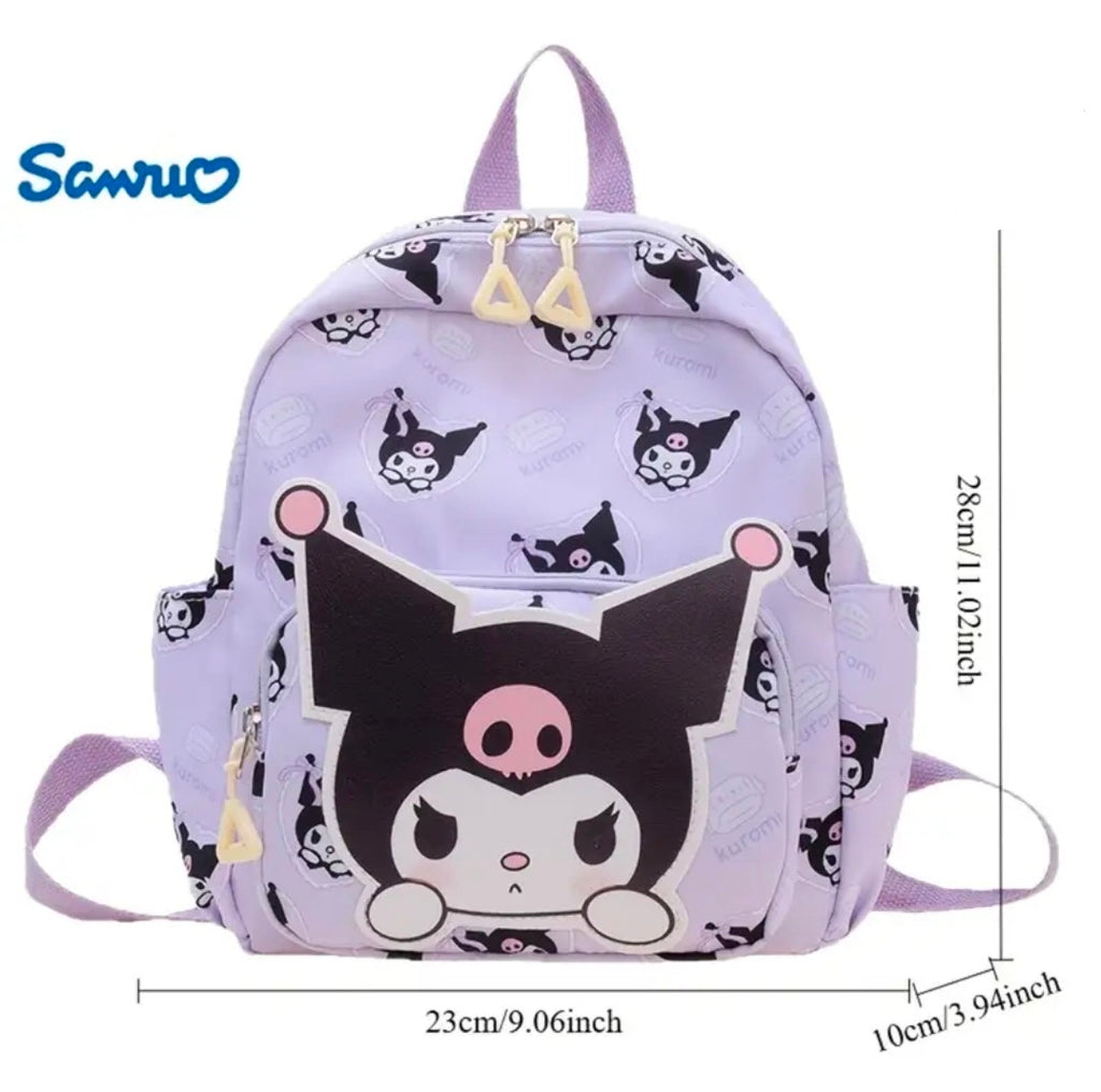 Kuromi Big Face Backpacks